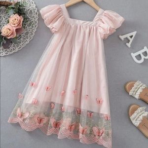 Toddler girl Butterfly dress